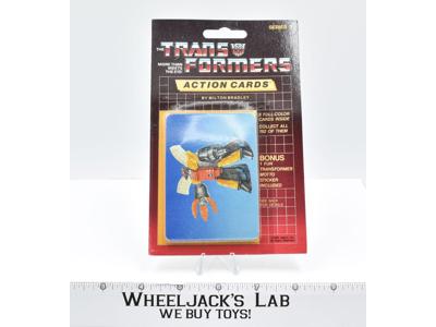 Omega Supreme Sealed Pack Card #41 of Transformers Trading Action Cards 1985 G1