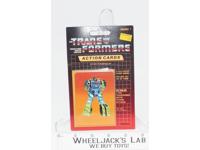 Hook Sealed Pack Card #120 Transformers Trading Action Cards 1985 G1
