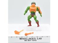 Man-At-Arms 100% Complete 1982 MOTU Mattel Masters of the Universe He-Man