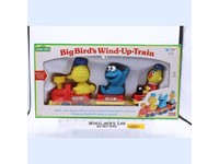 Big Bird's Wind-Up-Train Sesame Street 1993 Tyco Preschool Toy NEW MINT MISB