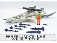 Skystorm X-Wing Chopper Jet 100% Complete 1988 Gi Joe Vintage Action Figure