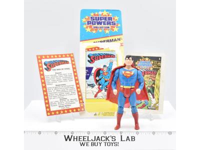 Superman #3 100% Complete DC SUPER POWERS 1984 Kenner 5" Action Figure
