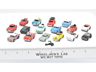 Lot of 16 Classic Cars Micro Machines 1988 Lewis Galoob