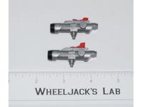 Swoop Missile Launchers Pair 1985 Vintage Hasbro G1 Transformers Action Figure