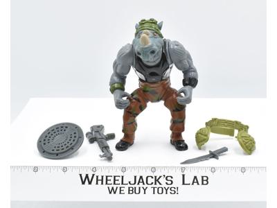 Rocksteady 100% Complete 1998 TMNT Teenage Mutant Ninja Turtle Playmates