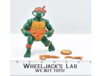 Michaelangelo W/STORAGE SHELL 1991 TMNT Teenage Mutant Ninja Turtle Playmates