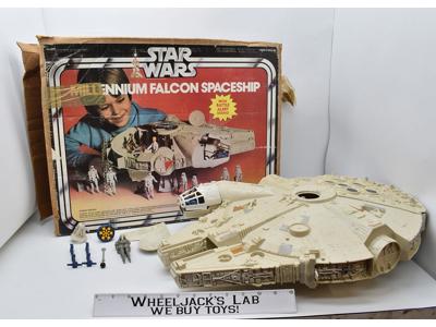 Millennium Falcon W BOX Star Wars Vintage Kenner 1979 Action Figure Ship