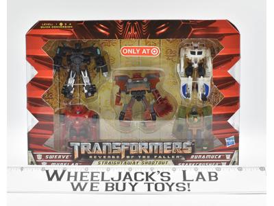 Straightaway Shootout 2009 ROTF Target MISB Transformers Hasbro Action Figure