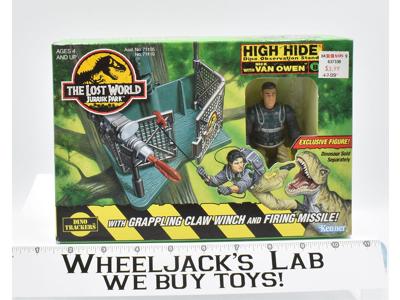 High Hide W/Nick Van Owen #B Site B NEW The Lost World Jurassic Park Kenner 1997