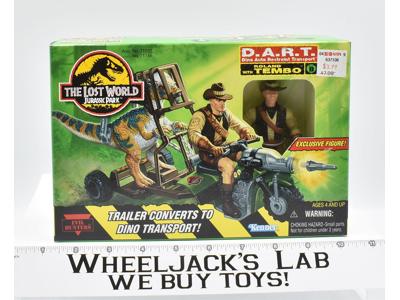 D.A.R.T. W/Roland Tembo #A Site B NEW The Lost World Jurassic Park Kenner 1997