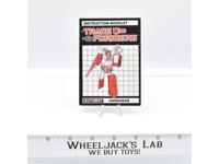 Hardhead Action Figure Instruction Manual Booklet 1987 Hasbro G1 Transformers