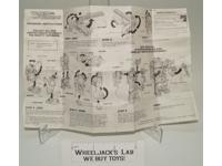 Defensor Protectobots Instruction Sheet Manual 1986 Hasbro G1 Transformers