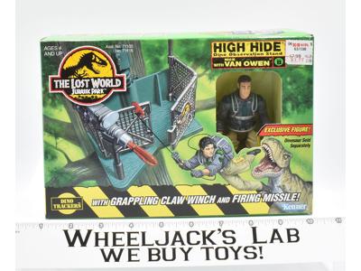High Hide W/Nick Van Owen #A Site B NEW The Lost World Jurassic Park Kenner 1997