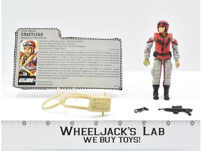 Crazy Legs V1 Complete GI Joe 1987 Hasbro Action Figure ARAH Vintage