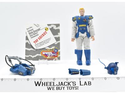 Dirk Courage 100% Complete Spiral Zone Tonka 1987 Vintage Action Figure