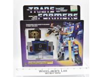 Soundwave MIB NICE BOX NR MINT FIGURE Vintage Hasbro G1 Transformers 1985
