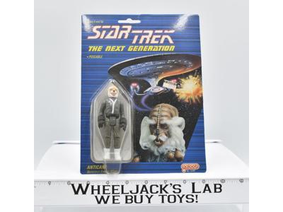 Antican The Next Generation Star Trek 1988 Galoob NEW MOSC Vintage Action Figure