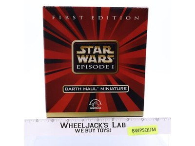 Darth Maul Miniature Star Wars Episode I First Edition 1995 Applause NIB