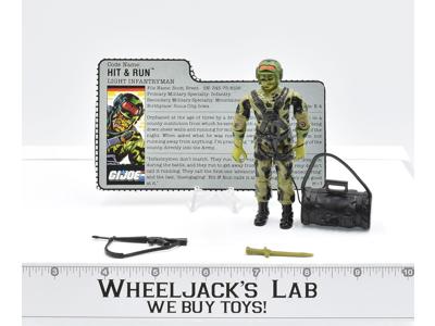 Hit &amp; Run GI Joe 1988 Hasbro Action Figure Vintage