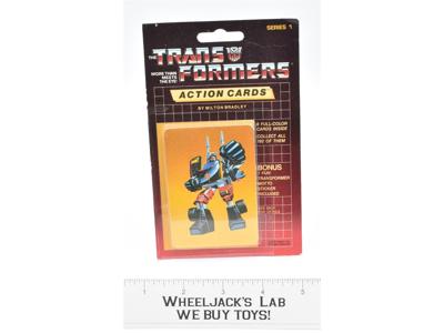 Trailbreaker Sealed Pack Card #6 of Transformers Trading Action Cards 1985 G1