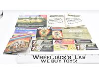 Lot #3 Catalog Flyers Brochures Inserts Paperwork Posters GI Joe Vintage