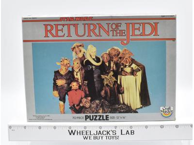 Return of the Jedi Star Wars 70 Piece Jigsaw Puzzle 12 x 16 Craft Master 1983