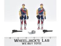 Tomax &amp; Xamot V1 100% Complete GI Joe 1985 Hasbro Action Figure Vintage