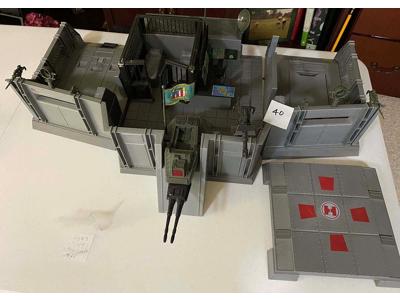 Headquarters Command Center #3 Figure Playset Near Complete 1983 Gi Joe Vintage