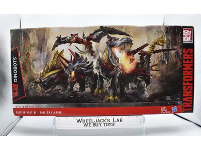 Dinobots 5 Pack New Generations Platinum Edition Transformers Action Figure