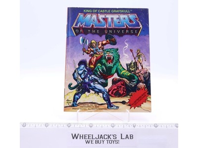 King of Castle Grayskull Mini Comic 1981 He-Man Masters of the Universe MOTU
