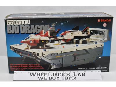 Bio Dragon MINTY W NICE Box 100% Complete Godaikin 1984 Bandai Popy Chogokin