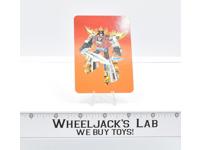 Snarl Card 36 Variant Color Transformers Action Trading Cards 1985 G1