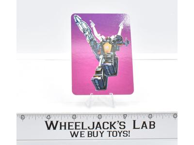 Shrapnel Card 112 Variant Color Transformers Action Trading Cards 1985 G1
