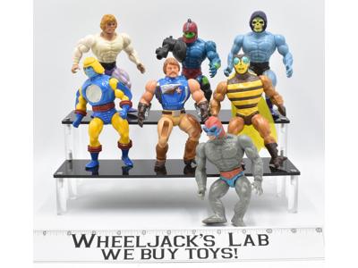 Lot #1 Collection of 7 He-Man MOTU Mattel Masters of the Universe Action Figure