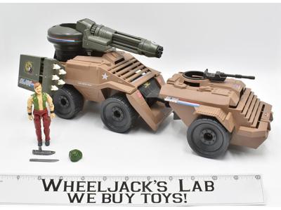 Mean Dog A 100% Complete 1988 Gi Joe Vintage Action Figure Vehicle Hasbro