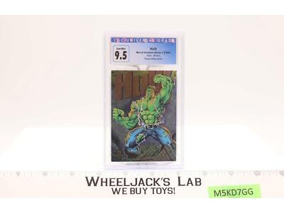Hulk #5 of 9 CGC GRADED 9.5 Marvel Universe Series V 1994 Fleer Trading Card