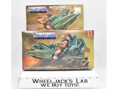 Battle Ram W Box Complete 1981 He-Man Masters of the Universe MOTU Mattel