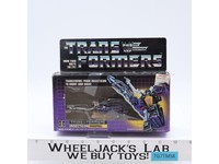 Shrapnel 100% Complete W/BOX & INSERT MIB G1 Transformers 1985 UNUSED STICKERS