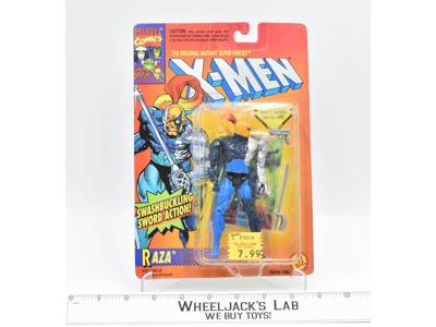 Raza X-Men MOSC NEW 1994 Toybiz Marvel Comics Action Figure