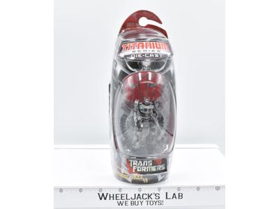 Autobot Jazz GRAY Titanium Series Die-Cast NEW Transformers Hasbro Galoob 2006