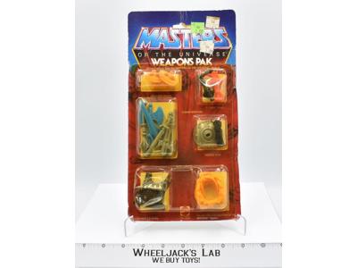 Weapons Pak #2 He-Man MOSC NEW 1983 He-Man MOTU Masters of the Universe