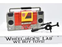Blaster * WORKS 100% Complete 1985 Vintage G1 Transformers Boombox Action Figure