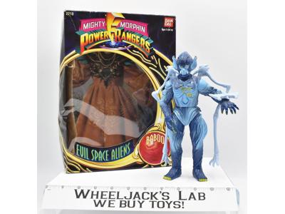 Baboo Space Aliens Complete W Box MMPR Power Rangers 1993 Bandai