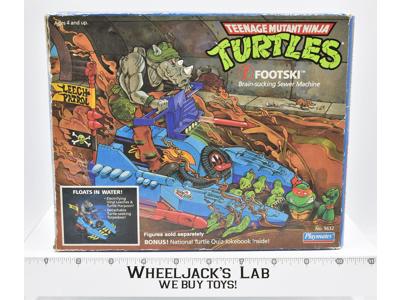 Footski 100% UNUSED W Box TMNT Teenage Mutant Ninja Turtles Playmates 1989