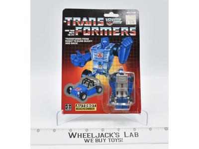 Beachcomber W/ BUBBLE GREY BORDER Complete Vintage Hasbro 1985 G1 Transformers