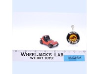 Sand Crab Red 1971 Mattel Redline Hot Wheels Vintage RL w/ Button