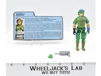 Blaster Hovercraft Driver 100% Complete GI Joe 1987 Hasbro ARAH Vintage