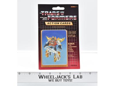 Snarl Sealed Pack Card #36 of Transformers Trading Action Cards 1985 G1