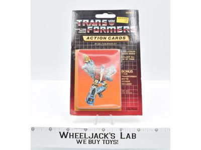 Swoop Sealed Pack Card #35 of Transformers Trading Action Cards 1985 G1