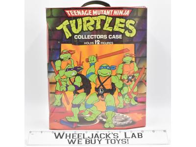 Display Storage Collectors Carry Case TMNT Teenage Mutant Ninja Turtles W Trays